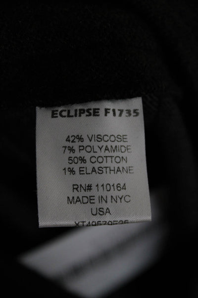 Avenue Montaigne Womens Cargo Pants Black Pull On Viscose Size 2