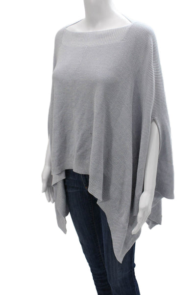 Lululemon Womens Gray Cape Sweater Boat Neck Long Sleeve Size One Size