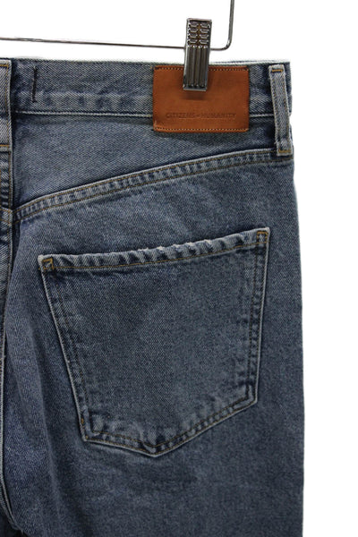 Citizens of Humanity Womens Vintage Blue Straight Jeans Mid Rise Size 29