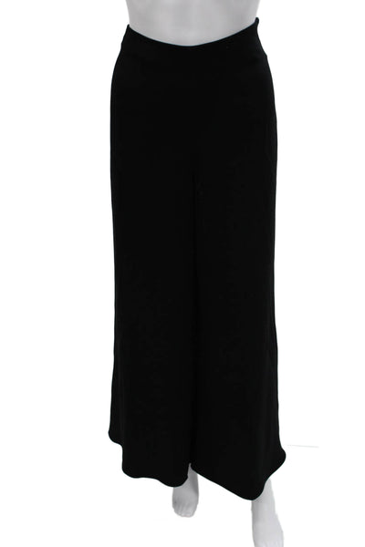 CO Womens Dress Pants Black Triacetate Zip Size S