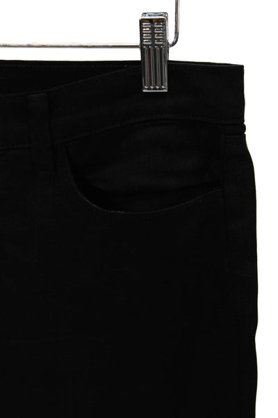 J Brand Women Skinny Black High Rise Jeans 28 Inseam Cotton Blend Size 30