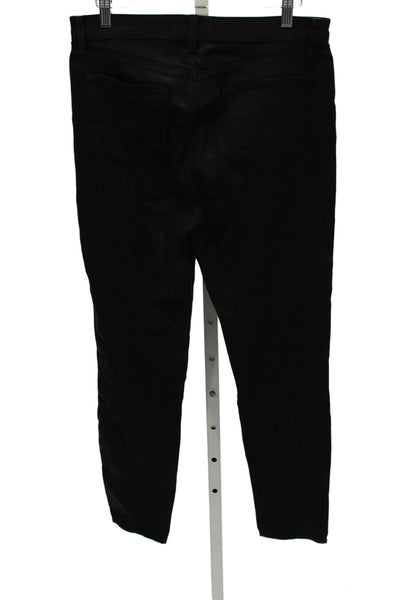 J Brand Women Skinny Black High Rise Jeans 28 Inseam Cotton Blend Size 30