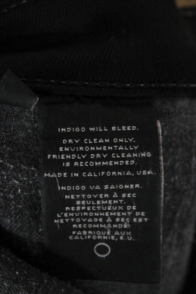 J Brand Women Skinny Black High Rise Jeans 28 Inseam Cotton Blend Size 30