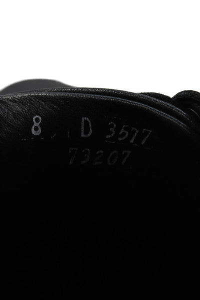 Allen Edmonds Mens Leather Lace Up Walking Sneakers Black Brown Size 8 D