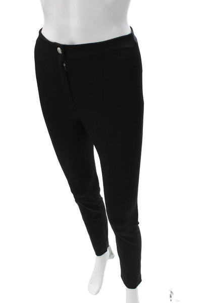 Theory Women Snow Pants Black Nylon Button Inseam 30 Size 00