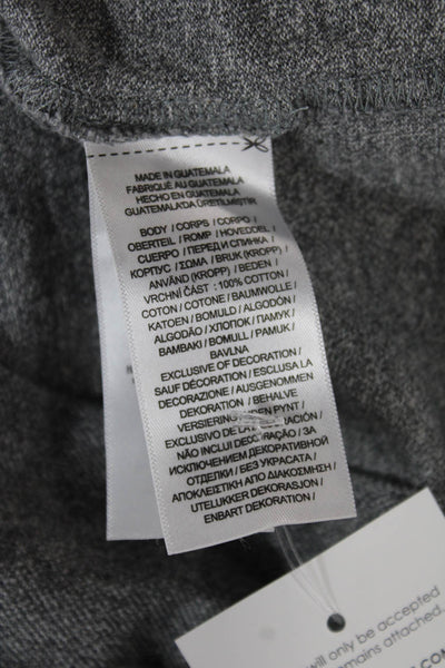 Polo Ralph Lauren Mens Short Sleeves Slim Fit Polo Shirt Grey Cotton Size Medium
