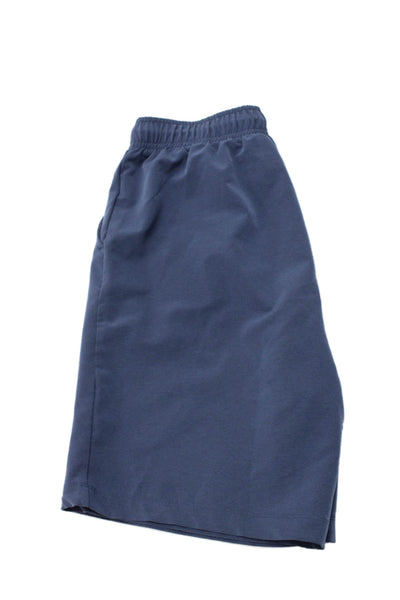 Vineyard Vines Childrens Boys Drawstring Waist Performance Shorts Blue Size 18