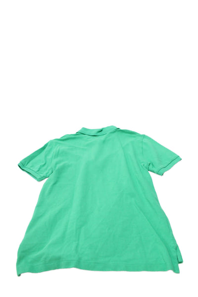 Polo Ralph Lauren Childrens Boys Classic Fit Rugby Shirt Green Size 14-16