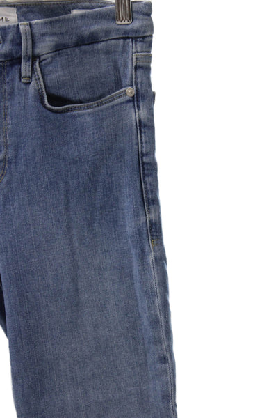 Frame Womens Bootcut Jeans Blue Mid Rise Size 27