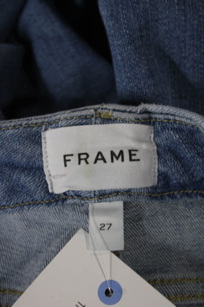 Frame Womens Bootcut Jeans Blue Mid Rise Size 27