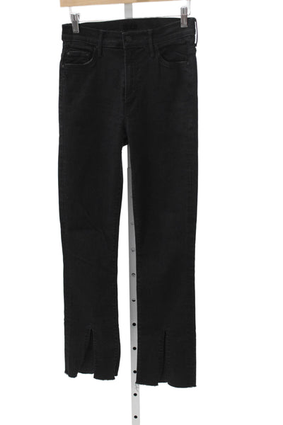 Mother Women Straight Black Jeans Size 27