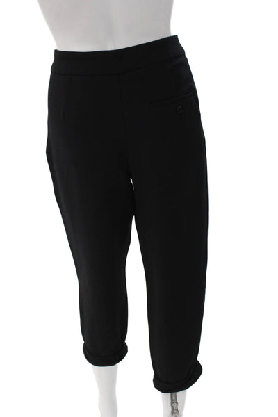 Wilfred Women Cropped Black Tie Waist Pants Size 2