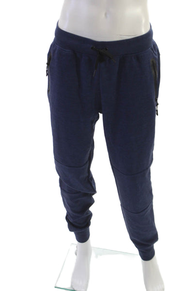 Spyder Mens Blue Cotton Jogger Pants Drawstring Size L