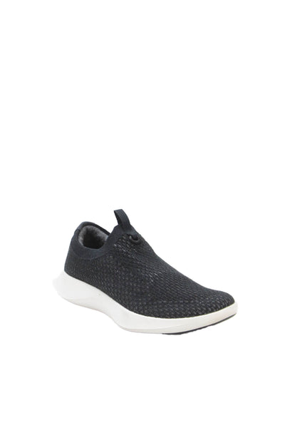 Allbirds Womens Wool Slip On Sneakers Black Size 8