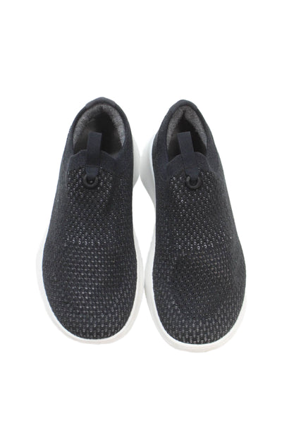 Allbirds Womens Wool Slip On Sneakers Black Size 8