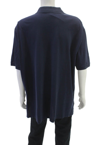 Polo Ralph Lauren Mens Short Sleeve Cotton Solid Collared Polo Shirt Size 2XLT