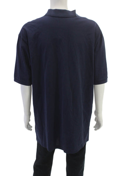 Polo Ralph Lauren Mens Polo Shirt Blue Short Sleeve Pima Cotton Size 2XLT