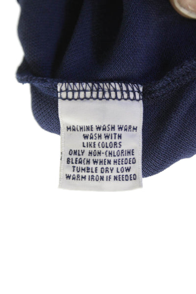 Polo Ralph Lauren Mens Polo Shirt Blue Short Sleeve Pima Cotton Size 2XLT