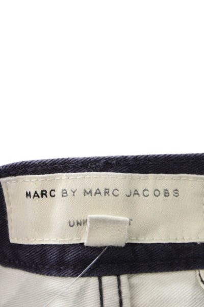 Marc By Marc Jacobs Unisex Chino Pants Black Cotton Size 34