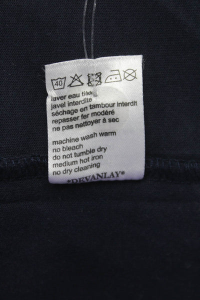 Lacoste Mens Blue 100% Cotton Crew Neck Short Sleeve T-Shirt Size 8