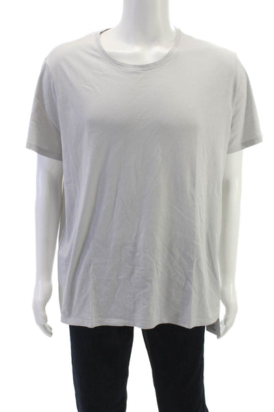 ATM Mens T-Shirt Gray 100% Cotton Crew Neck Short Sleeve Size XL