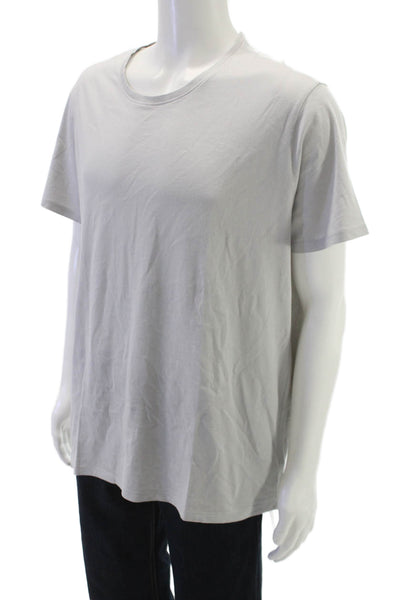 ATM Mens T-Shirt Gray 100% Cotton Crew Neck Short Sleeve Size XL