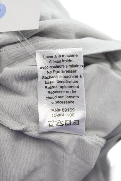 ATM Mens T-Shirt Gray 100% Cotton Crew Neck Short Sleeve Size XL