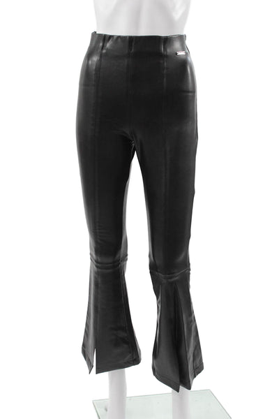 Monnalisa Women Black Ankle Leggings Size S