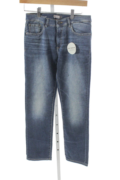 DL1961 Girls DL Ultimate Knit Brady Slim Jeans Dark Wash Blue Size 14
