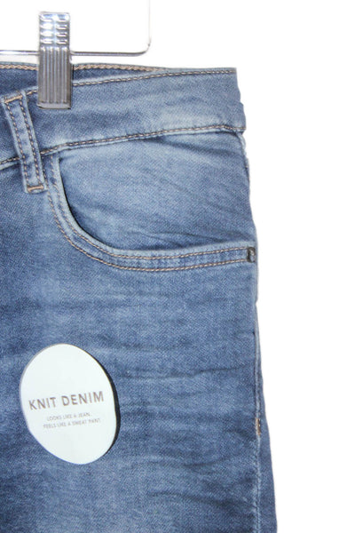 DL1961 Girls DL Ultimate Knit Brady Slim Jeans Dark Wash Blue Size 14
