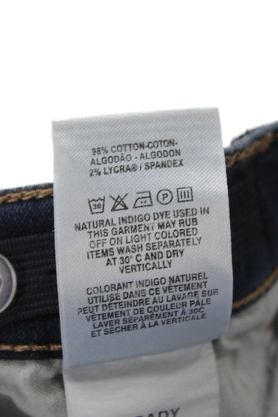 DL1961 Girls DL Ultimate Knit Brady Slim Jeans Dark Wash Blue Size 14