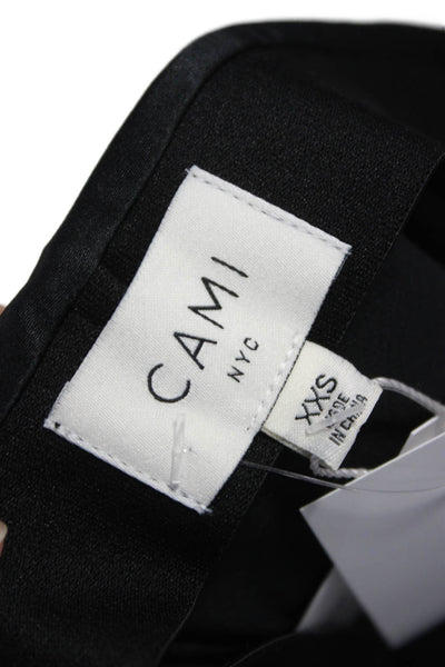 Cami NYC Women Maxi Silk Blend Gray Skirt Long Size 2XS