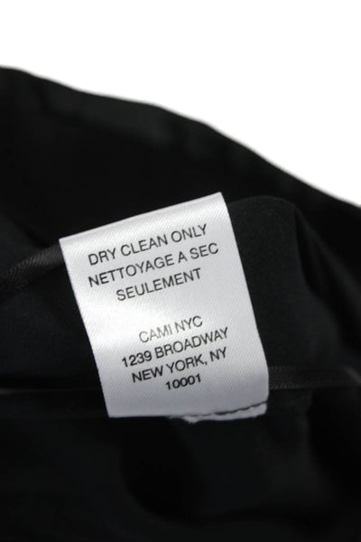 Cami NYC Women Maxi Silk Blend Gray Skirt Long Size 2XS