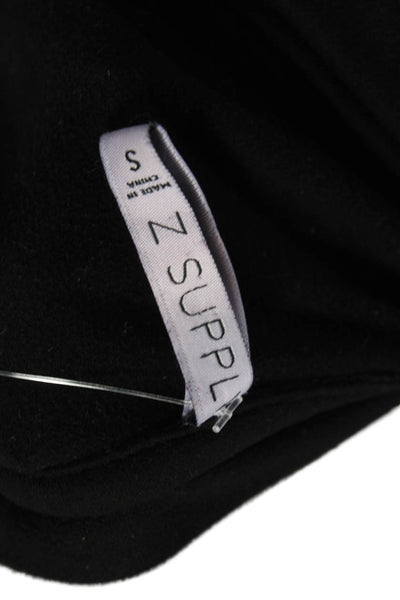 Z Supply Womens Basic V-Neck Gray T-Shirt Short Sleeve Size S