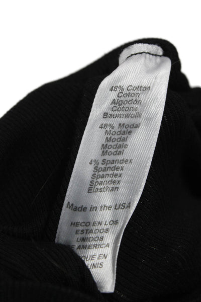 Michael Stars Women Gray Tank Dress Cotton V-Neck Sleeveless Size S