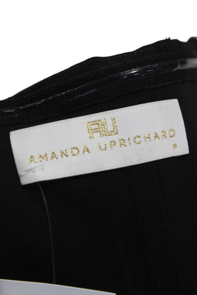 Amanda Uprichard Women Jumpsuit Gray Sweetheart Sleeveless Petite Size XS