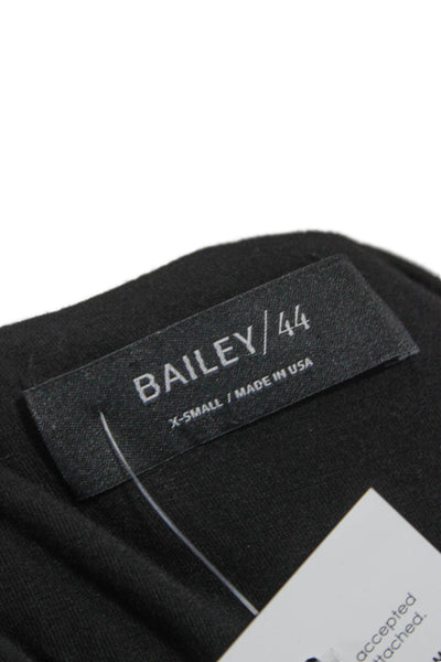 Bailey 44 Women Trapeze Swing Halter Jersey Dress Gray Sleeveless Size XS