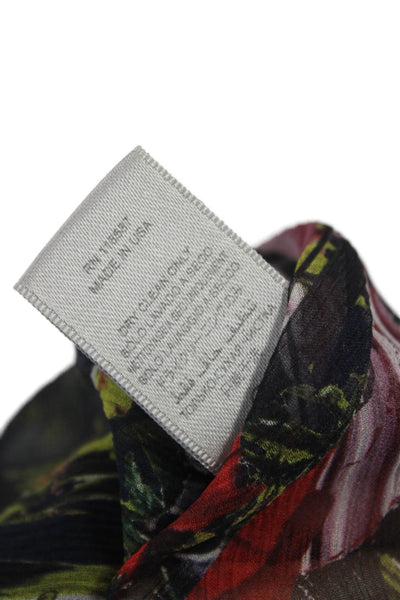 Jason Wu Women Fit & Flare Silk Floral Cowl Neck Dress Size 4