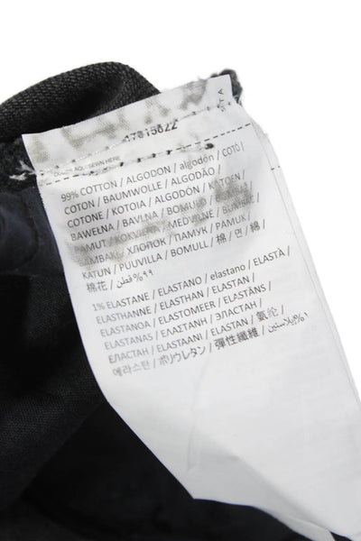 MNG Women Flared High Waist Black Jeans Size 6