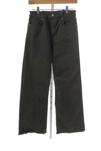 Zara Women Wide Leg Gray Jeans Cotton Blend Size 4