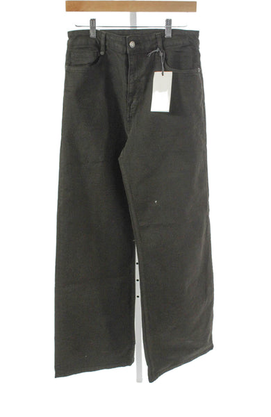 Zara Womens Gray Wide-Leg Jeans Size 6