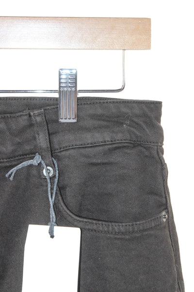 Zara Womens Gray Wide-Leg Jeans Size 6