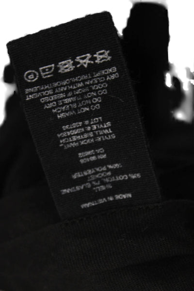Theory Womens Cropped Gray Cotton Pants Size 0