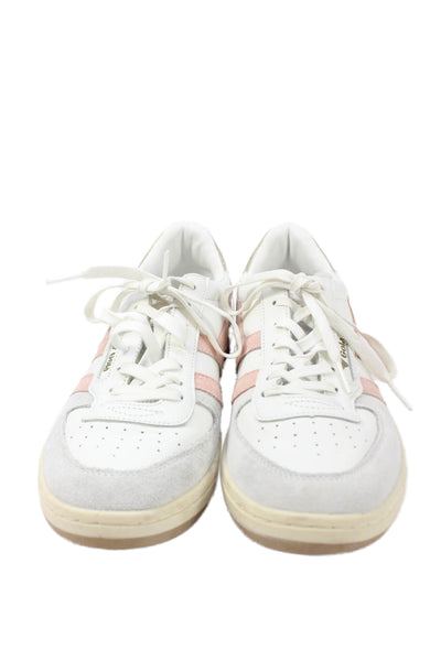 Gola Womens Suede Colorblock Casual Sneakers White Size 9