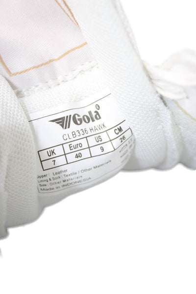 Gola Womens Suede Colorblock Casual Sneakers White Size 9