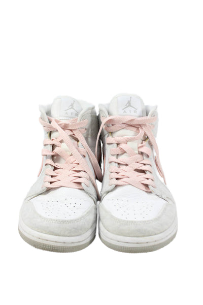 Air Jordan Womens Knit Panel Detail Sneakers White Size 9