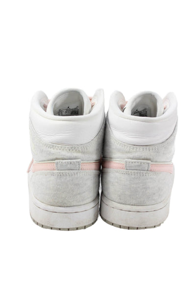 Air Jordan Womens Knit Panel Detail Sneakers White Size 9