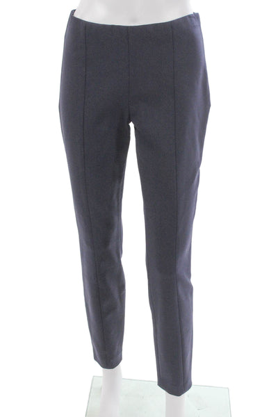 The Row Womens Ankle Pants Virgin Wool Blue Size 4