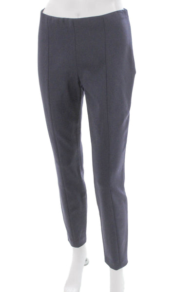 The Row Womens Ankle Pants Virgin Wool Blue Size 4