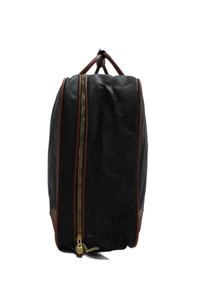 Bottega Veneta Unisex Adults Leather Large Luggage Black